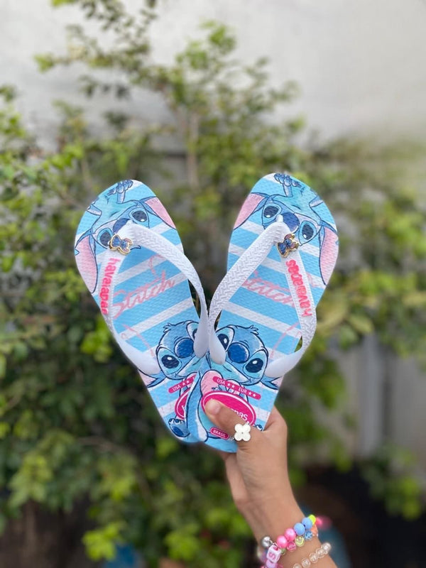 Havaianas Estampadas Feminina - Stitch
