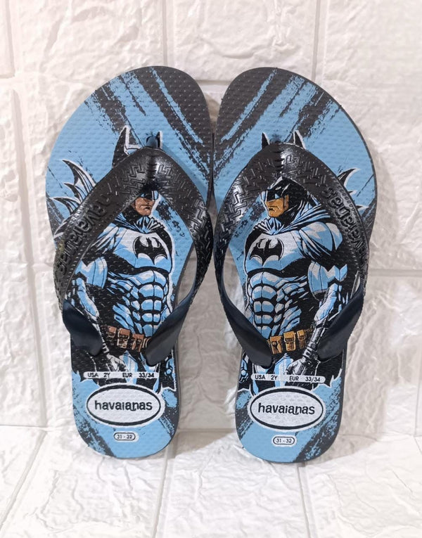 Havaianas Masculina Infantil - Batman Preto