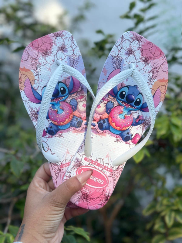 Havaianas Correia Fina - Stitch