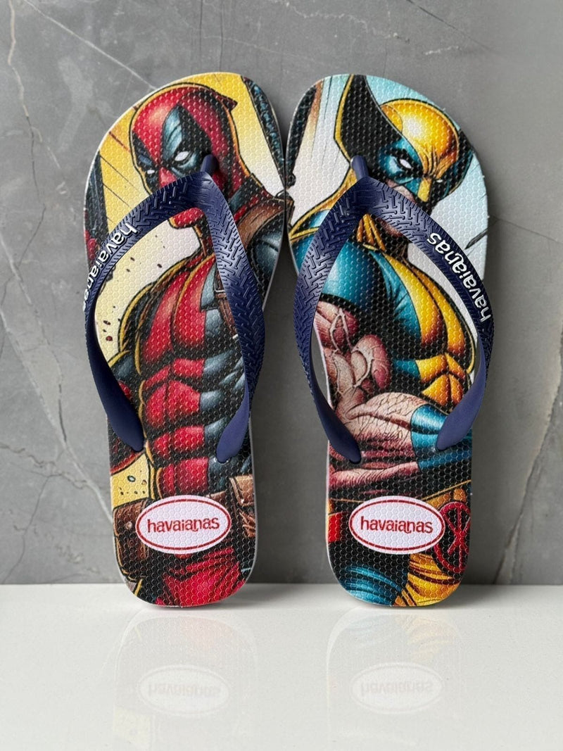 Havaianas Masculina - Deadpool e Wolverine