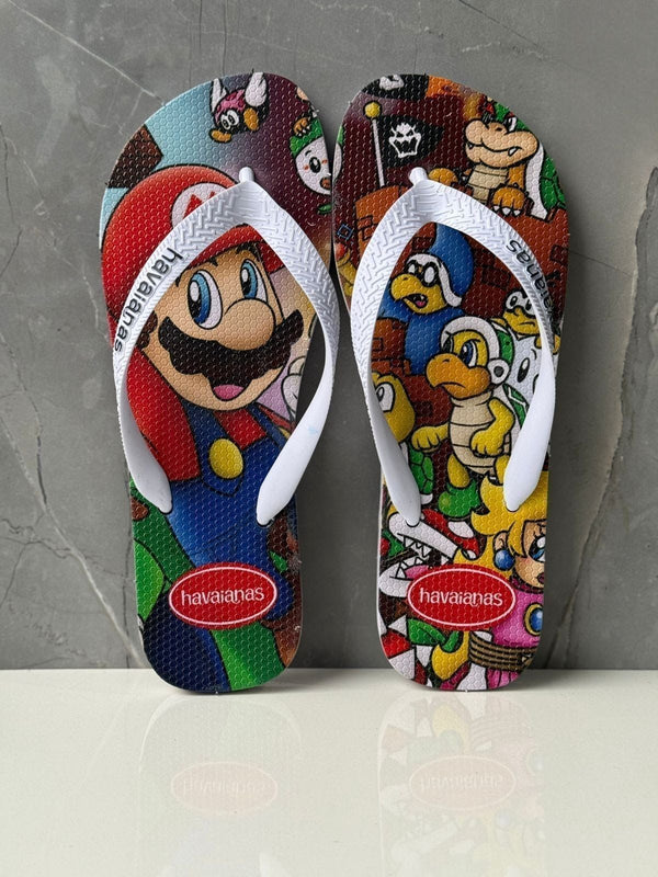 Havaianas Masculina - Super Mario