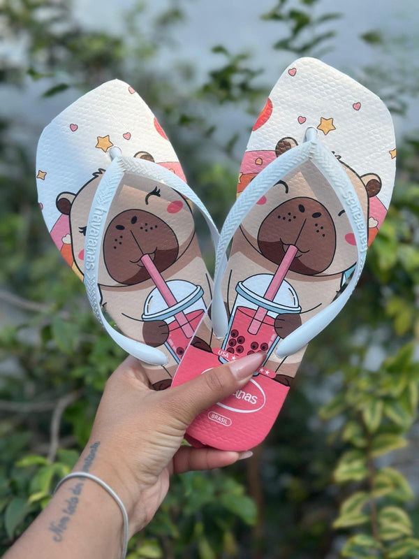 Havaianas Correia Fina - Capivara